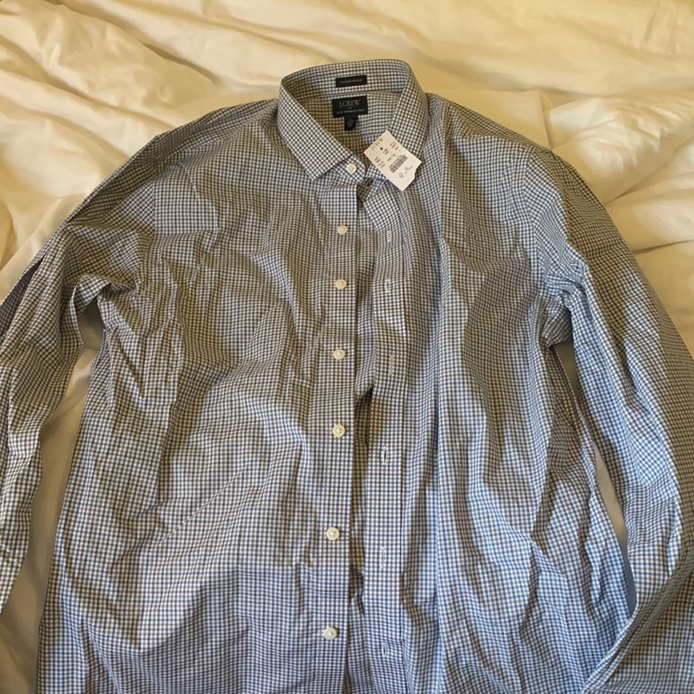 brand new mens j crew button down